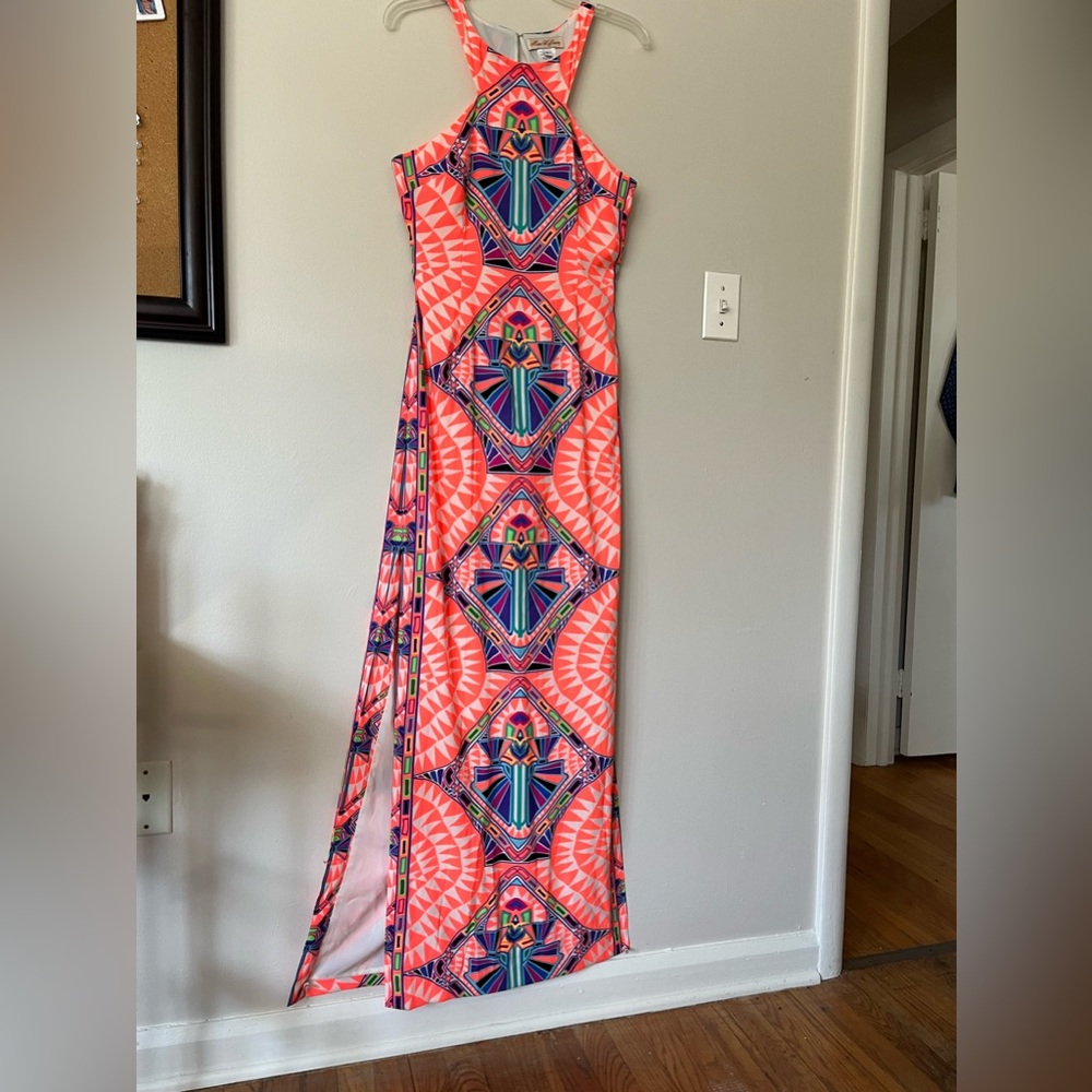 Mara Hoffman Cosmic Fountain Column Dress Size 6